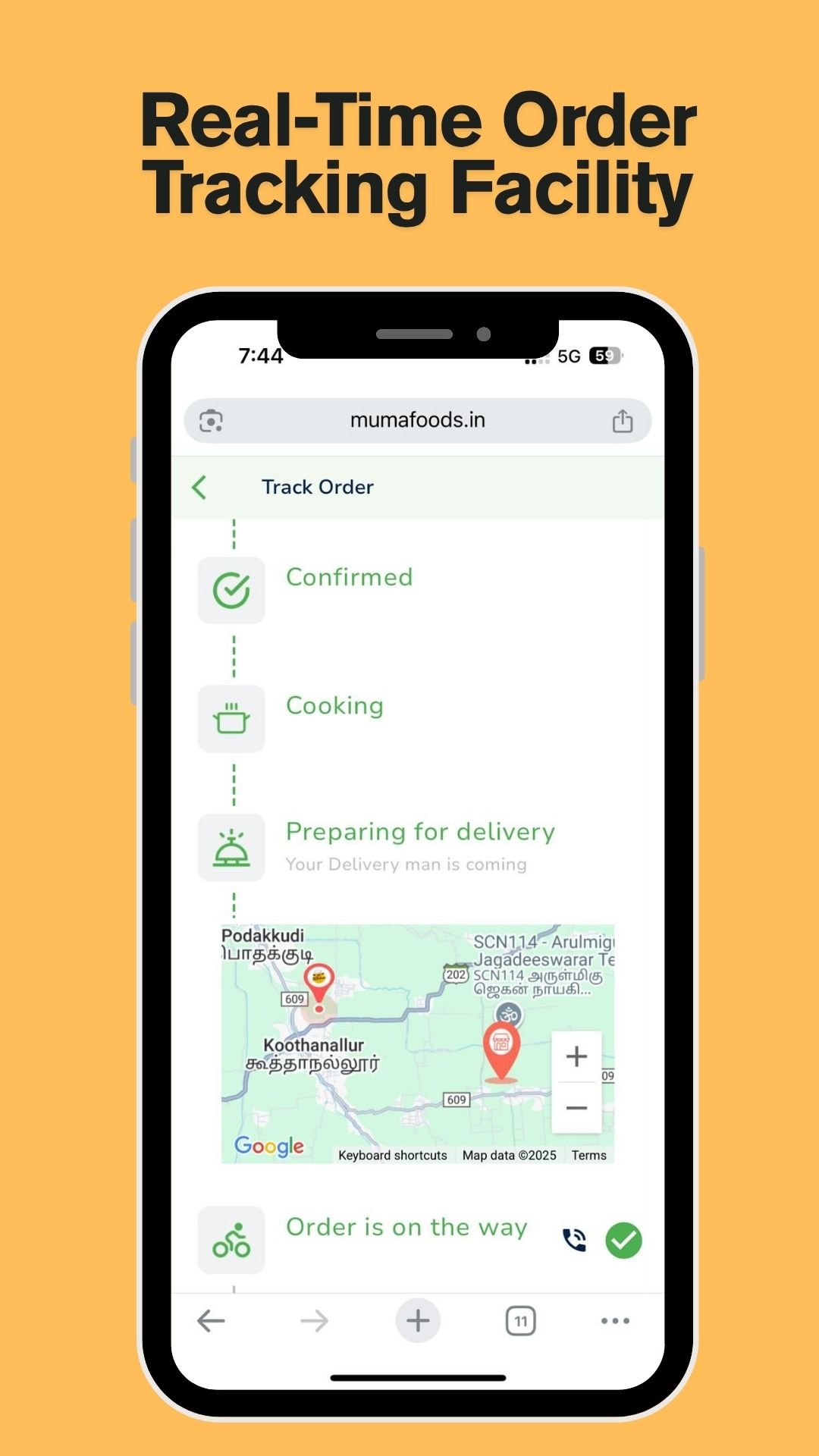 Muma Foods App - Screen 4